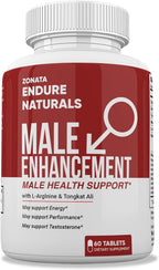 Zonata Endura Naturals Strength Support - Suplemento de Mejora Masculina - 60 Cápsulas