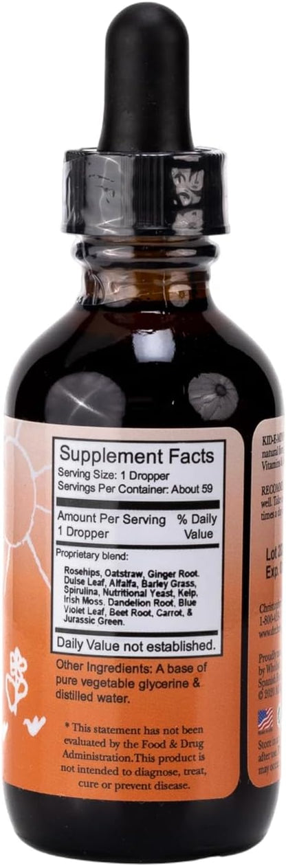 Christopher's Original Formulas Kid-E-Mins Vitaminas y Minerales, Sabor Naranja Natural, Multivitamínico Líquido para Niños, – Image 2