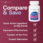 GeriCare Vitamina B-6 50 mg - Apoyo Nutricional para la Función Cerebral, Metabolismo y Sistema Nervioso - 100 Comprimidos