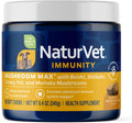 NaturVet Mushroom Max Advanced Immune Support – Suplemento para Perros (60 comprimidos)