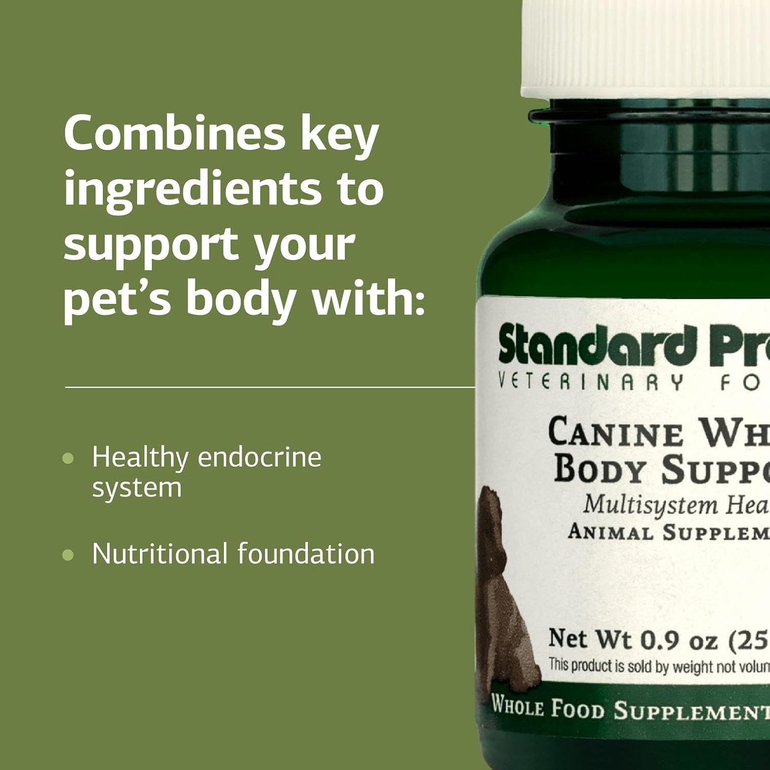 Standard Process Inc. Canine Multisystem Support - Polvo Nutricional 25 g