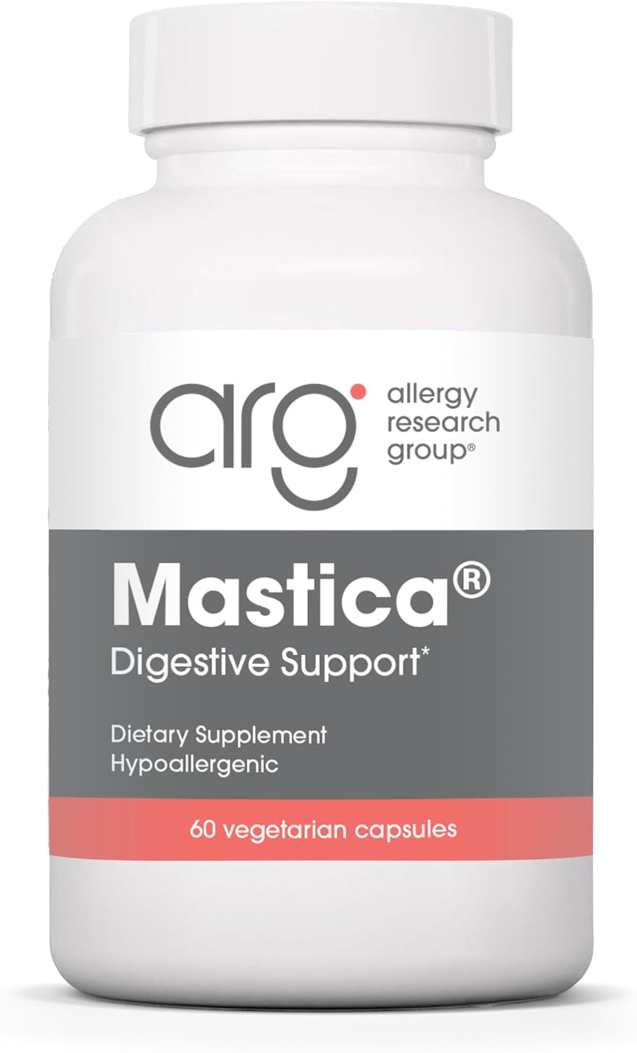 ARG Mastica Digestive Support - Complemento Digestivo con Resina de Mastic de Quíos - 60 Cápsulas