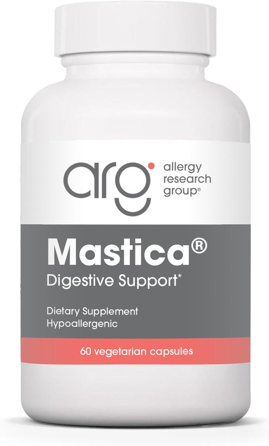 Allergy Research Group Mastica – Apoyo Digestivo con Resina de Mástique de Quíos, 1000 mg, 60 Cápsulas