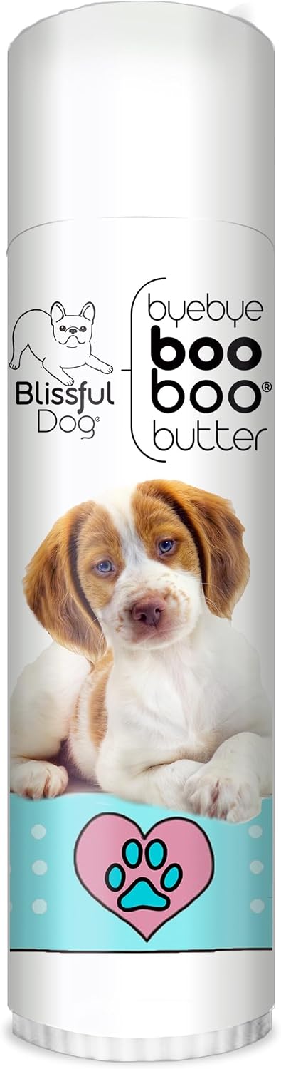 The Blissful Dog .50 oz Tube Brittany Booboo – Manteca de karité: hidrata y suaviza la piel. – Image 1