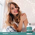 Piping Rock Péptidos de Colágeno Marino en Cápsulas | 2000mg | 120 Comprimidos | Tipo 1 Salvaje para Mujeres y Hombres | Sin OGM, Sin Gluten