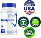 Dentpure Probiotics - Probiótico Natural para Encías y Dientes, 30 Cápsulas