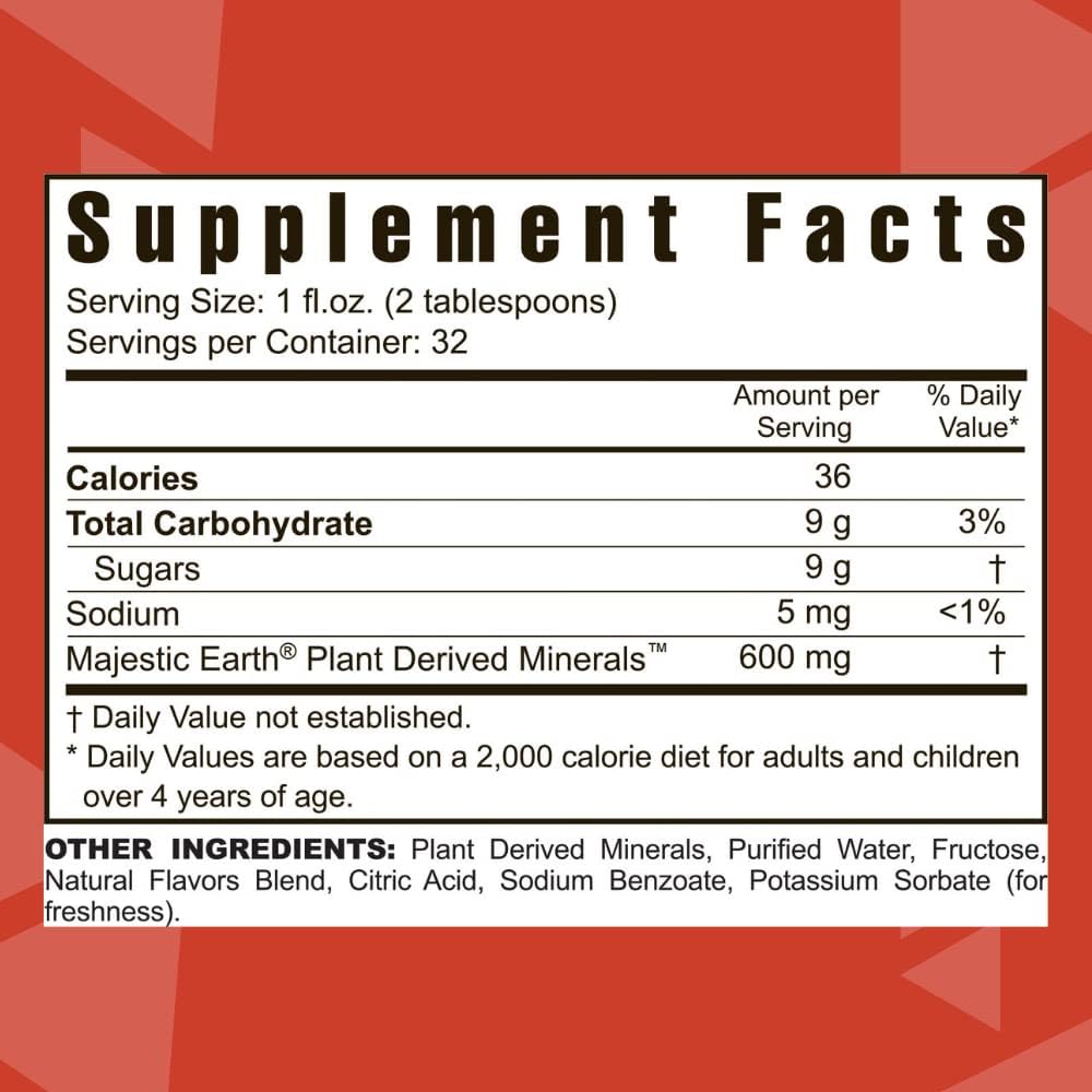Youngevity Cheri-Mins Plant Derived Liquid Minerals - 77+ Trace Minerals - 2 Pack (946 ml Each)