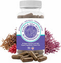 Cápsulas de Musgo Marino Púrpura y Bladderwrack | 2202mg Perfil Nutricional Completo - Mezcla de Algas Silvestres para el Bienestar Diario – 60 Cápsulas