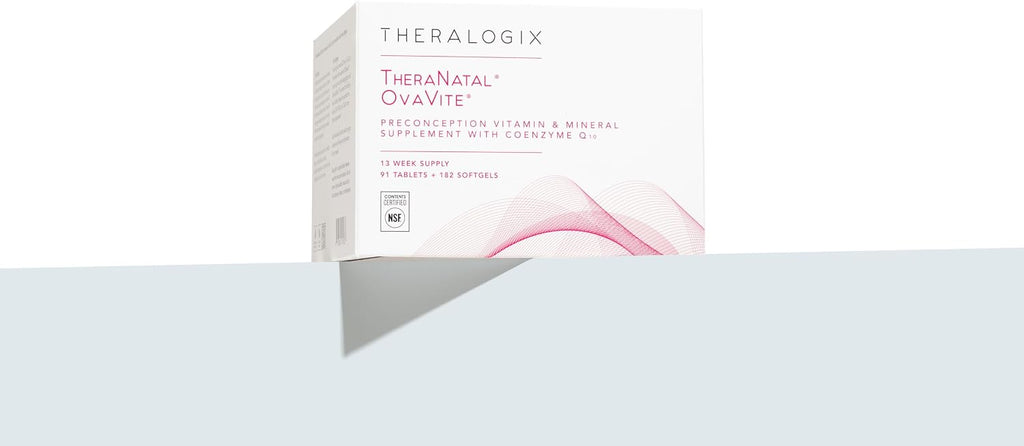 Theralogix TheraNatal OvaVite – Prenatal and Fertility Vitamins with CoQ10