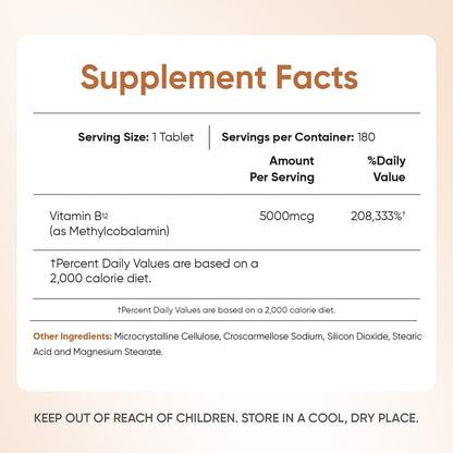 WeightWorld Vitamina B12 5000mcg – Vegetarianos y veganos : Dado que las plantas no contienen B12 de forma – Image 6