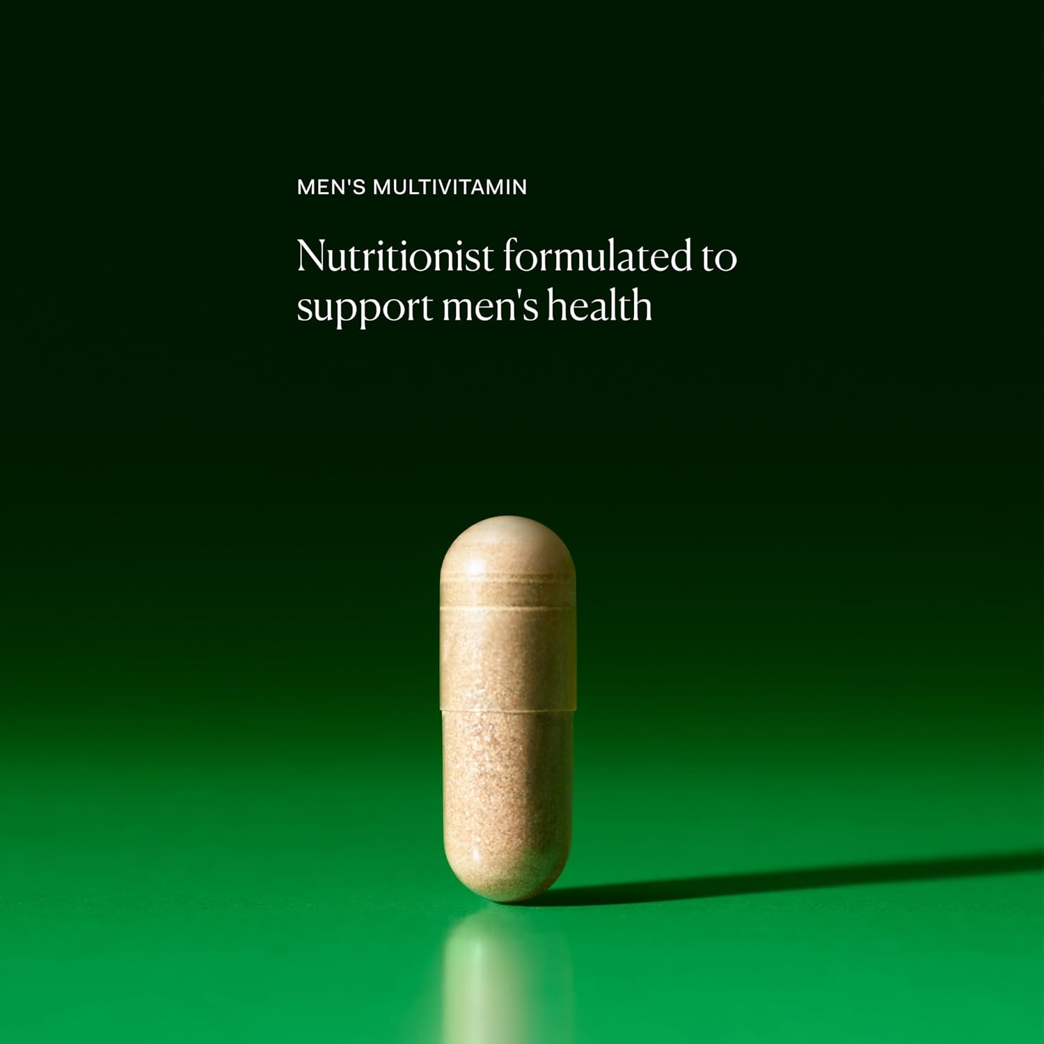The Nue Co. MEN'S MULTI VITAMIN - Multivitamínico para hombres, vegano, sin gluten, 30 cápsulas