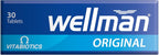 Vitabiotics Wellman - Multivitamínico para Hombres, 30 Comprimidos