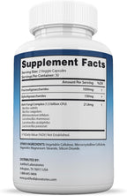 Justified Laboratories (2 Pack) Fungus Defend Probiótico 1.5 mil millones UFC 120 Cápsulas