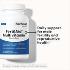 Fairhaven Health FertilAid Combo para Él y Ella – Suplemento de Fertilidad