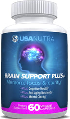 Brain Support Plus - Memory & Focus, 60 Capsules