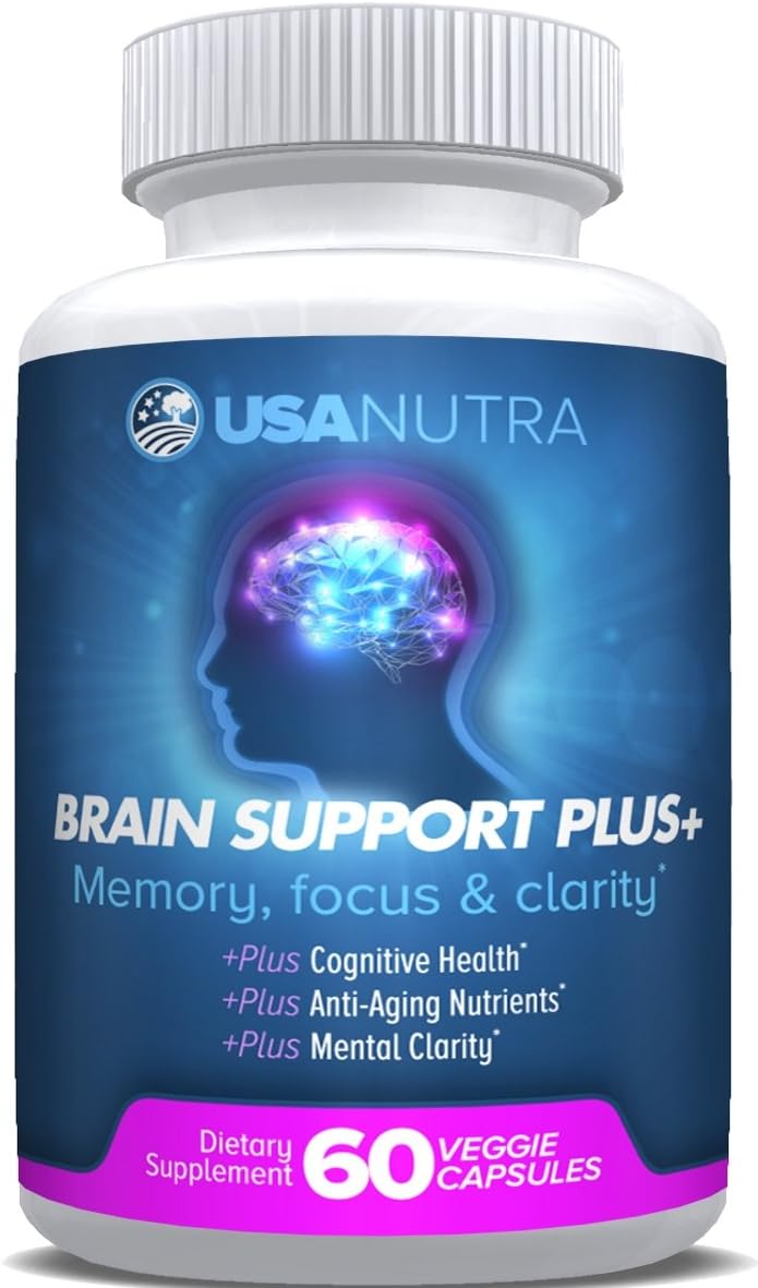 Brain Support Plus - Memory & Focus, 60 Capsules