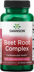 Swanson Ultra Complejo de Raíz de Remolacha 60 Cápsulas Vegetales