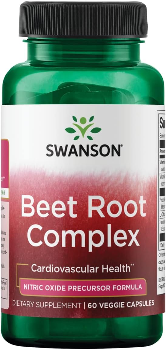 Swanson Ultra Complejo de Raíz de Remolacha 60 Cápsulas Vegetales