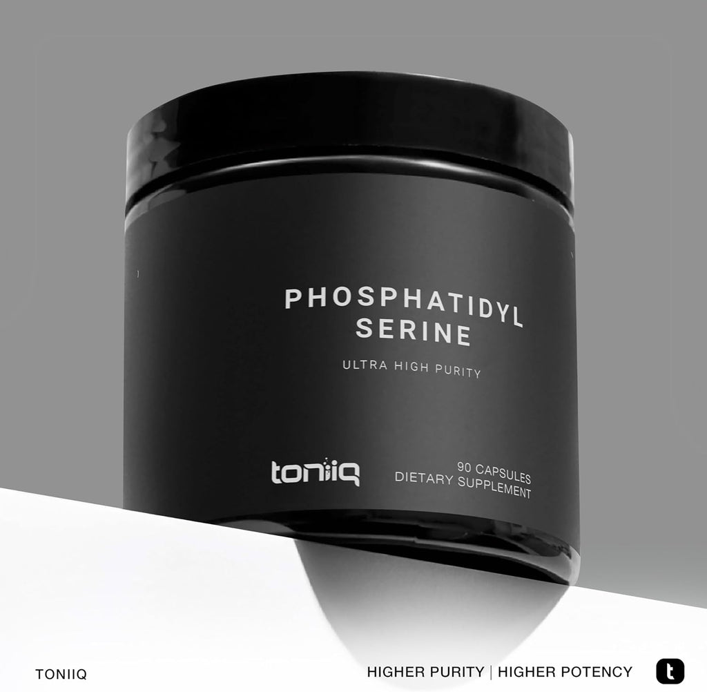 Toniiq Fosfatidilserina - 400mg - 50% Pureza - Sin Soja - 90 Cápsulas