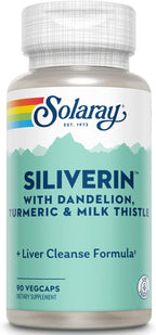 Solaray Siliverin, 140 mg, 90 Cápsulas Vegetales