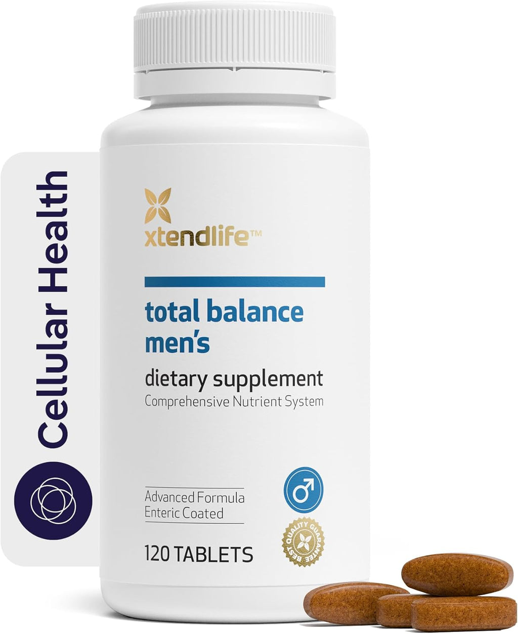 Xtendlife Total Balance Men's Multivitamin - Complejo Multivitamínico para Hombres