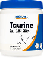 Nutricost Taurine Powder (500g) - 250 Servings