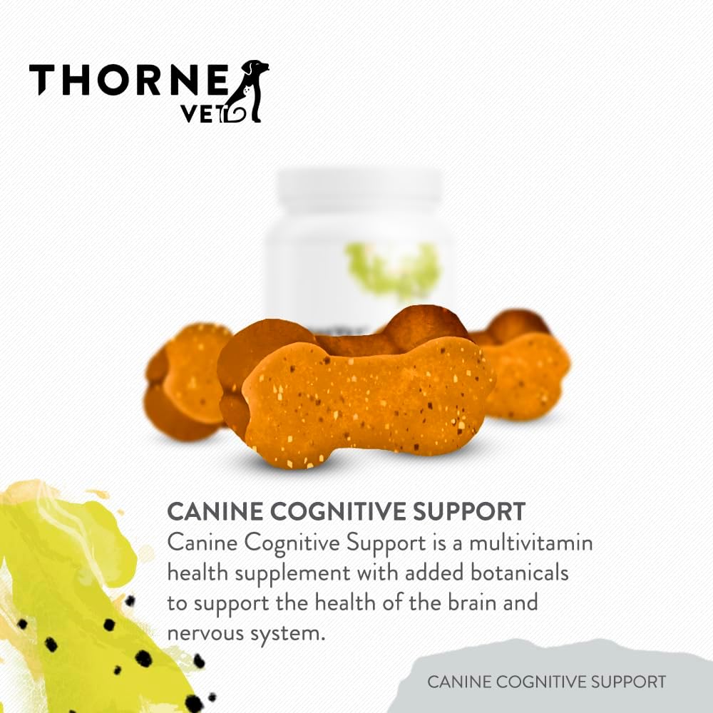 ThorneVet Apoyo Cognitivo Canino en Golosinas Blandas para Perros Mayores - 90 unidades