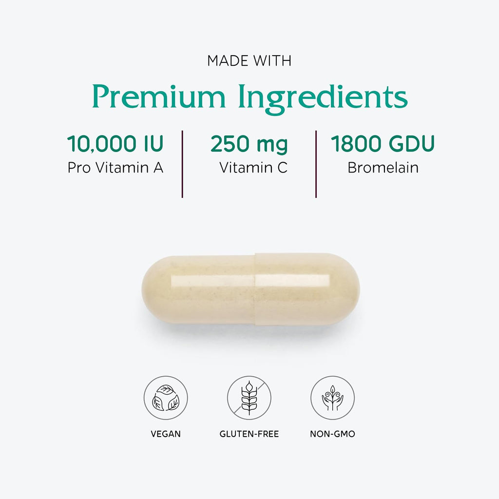 Vitanica Opti-Recovery - Complemento Alimenticio para Apoyo Pre y Post Cirugía, 60 Cápsulas Veganas