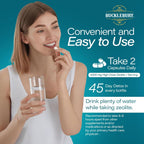BUCKLEBURY Cápsulas de Zeolita Micronizada - Complemento Alimenticio para Adultos - 90 Cápsulas Veganas