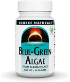 Source Naturals Klamath Lake Blue-Green Algae - 500 mg - 50 Tablets
