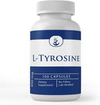 Pure Original Ingredients L-Tirosina (100 Cápsulas) - Siempre Puro, Sin Aditivos ni Rellenos, Verificado en Laboratorio