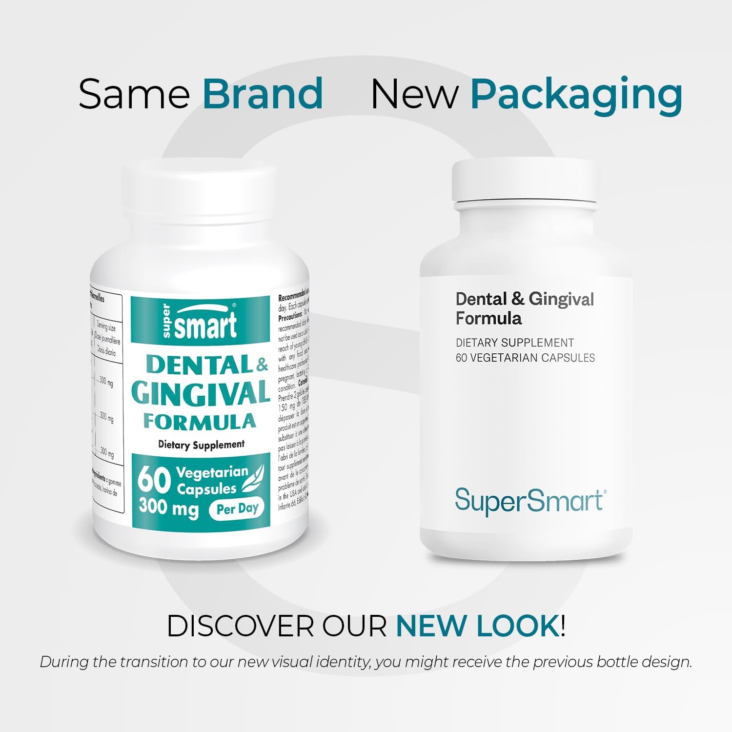 Supersmart Dental & Gingival Formula (Patented) - 60 Cápsulas Vegetales