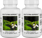 Houttuynia Supreme – 90 Cápsulas Vegetales de Hierba Pura (Houttuynia cordata)