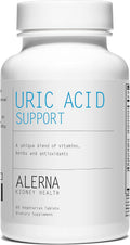 Uric Acid Support Dietary Supplement – Cereza Ácida, Extracto de Apio, Cúrcuma y Quercetina – 60 Comprimidos Vegetarianos