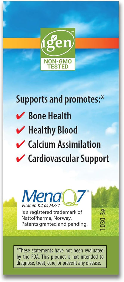 Carlson - Super Daily K2, 45 mcg Vitamina K2 Líquida, MK-7, Sin Sabor, 360 Gotas (10.16 ml) – Image 2