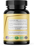 Suplemento de Calostro Bovino de Pasto, 3000 mg, para el Bienestar General, No OGM, 180 Cápsulas