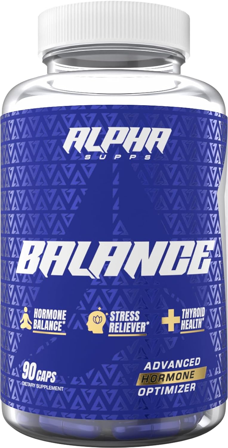 Alpha Balance - Apoyo hormonal y manejo del estrés con Inositol y Ashwagandha | 90 Cápsulas