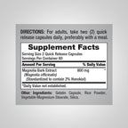 Extracto de Corteza de Magnolio 800mg - 120 Cápsulas - Piping Rock