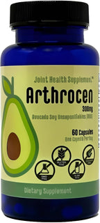Arthrocen ASU Complemento para Articulaciones, 300mg Insaponificables de Aguacate y Soja, 60 Cápsulas