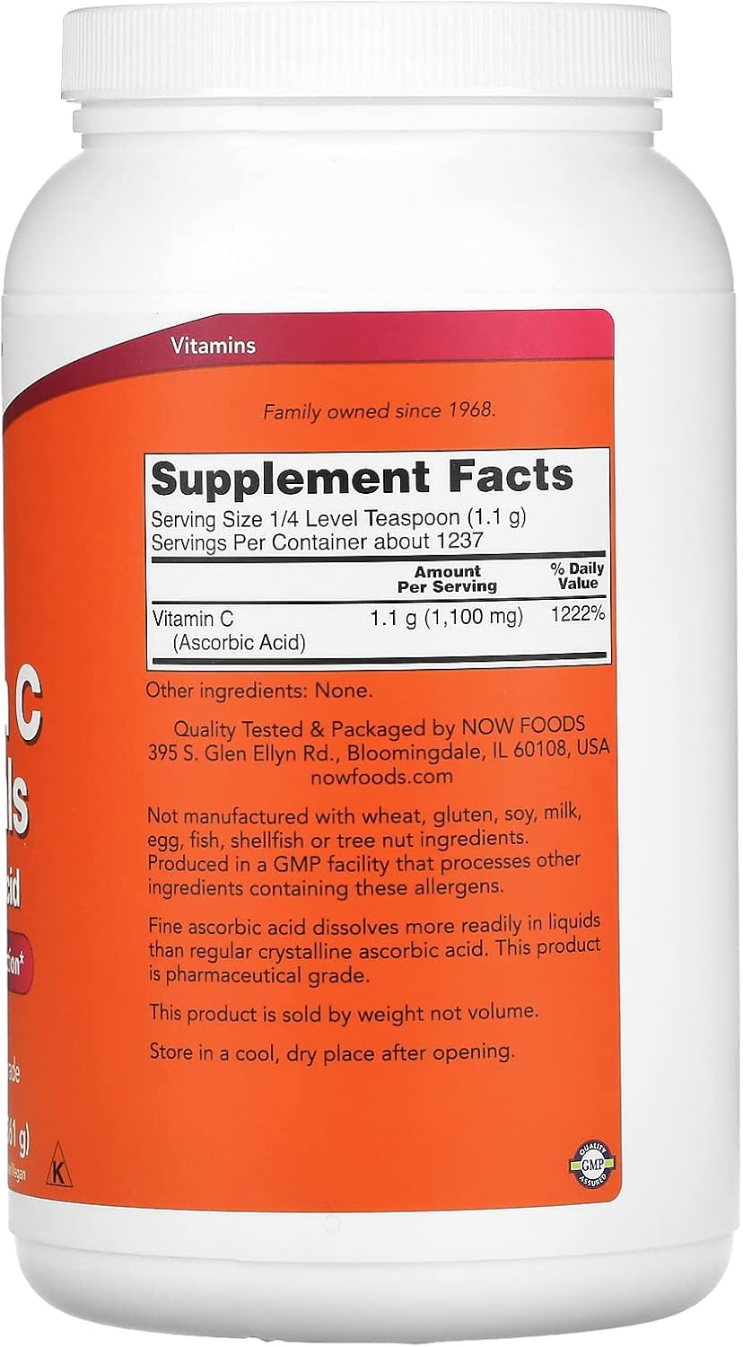 Now Foods Vitamina C en polvo 1,36 kg