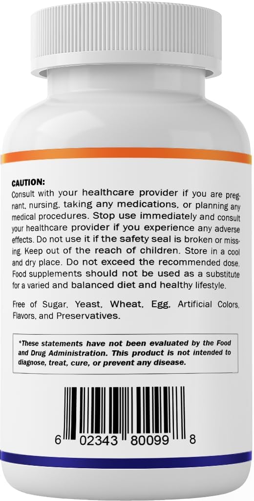 Vitamina B1 500 mg (Tiamina Mononitrato) 120 Cápsulas - Vitamatic
