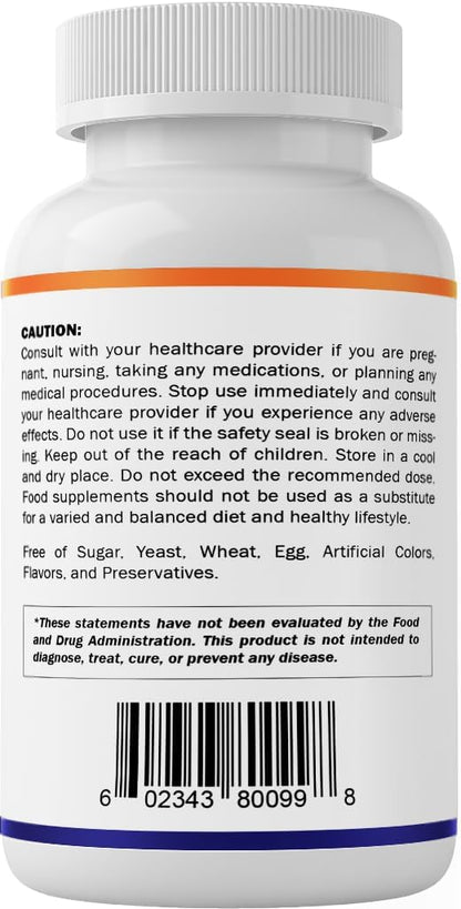 Vitamatic Vitamina B1 (Tiamina) 500mg – Pack de 2 (240 Cápsulas en total) – Image 9