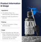 Azul de Metileno Líquido Grado Farmacéutico - 60 ml