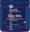 Life Extension Dog Mix - Multivitamínico y Suplemento para Perros con Probióticos, L-Carnitina y Vitaminas, Sin OGM, 60 Dosis
