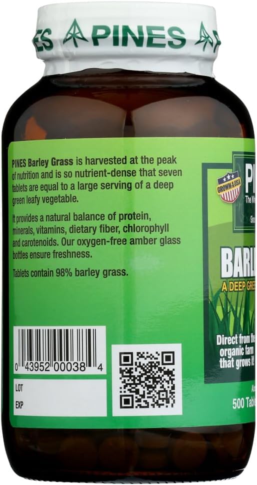 Pines Hierba de Cebada 500 mg 500 Comprimidos
