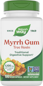 Nature's Way Myrrh Gum Tree Resin Capsules – Apoyo Digestivo Tradicional