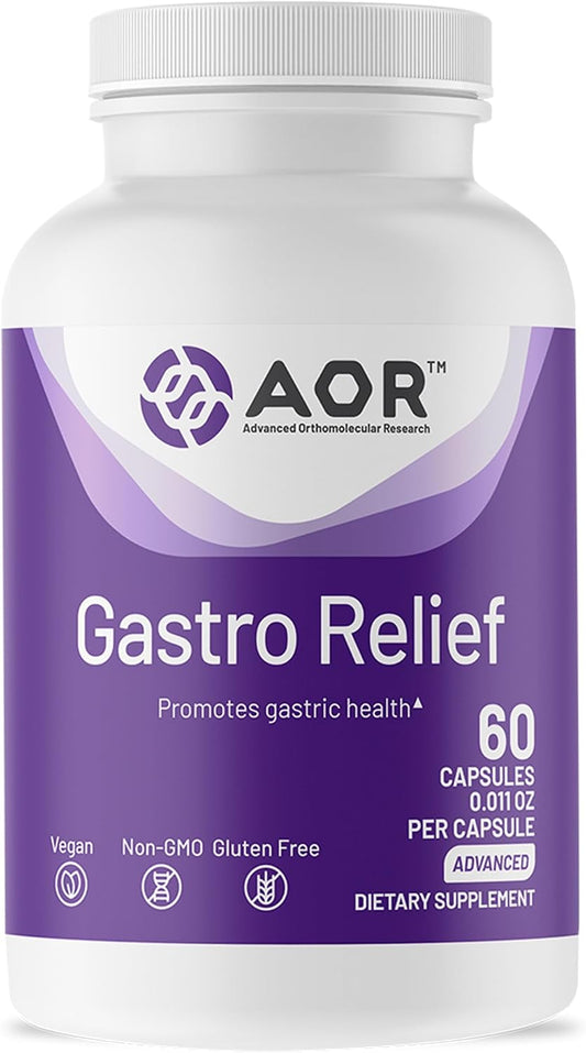 AOR Gastro Relief 60 Cápsulas Veganas