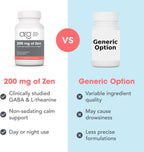 Allergy Research Group 200 mg of Zen - 60 Cápsulas - L-Teanina y GABA
