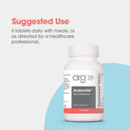 Optimox Androvite para Hombres - Suplemento de Magnesio 500mg, Multimineral y Multivitamínico con Vitamina C, Vitamina D3, Sin Calcio - 180 Comprimidos