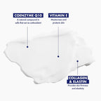 Dermisa Crema de Vitamina E con Manteca de Cacao, Colágeno, Elastina y Coenzima Q10 - Hidratante Intensa para Piel Seca y Madura, para Rostro y Cuerpo
